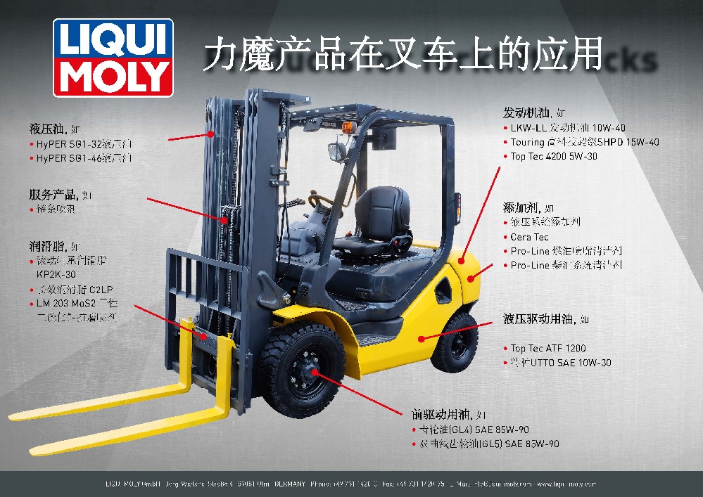 德國力魔叉車應(yīng)用的產(chǎn)品
